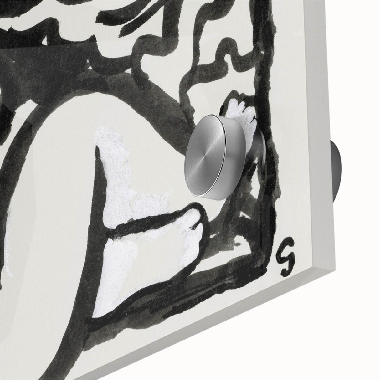 Expressionist Art - Seated Female Nude by Leo Gestel