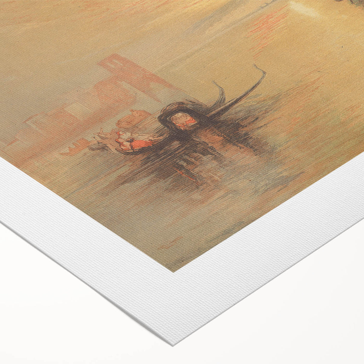 Romanticism Art: The Approach to Venice - Classic Romantic Landscape