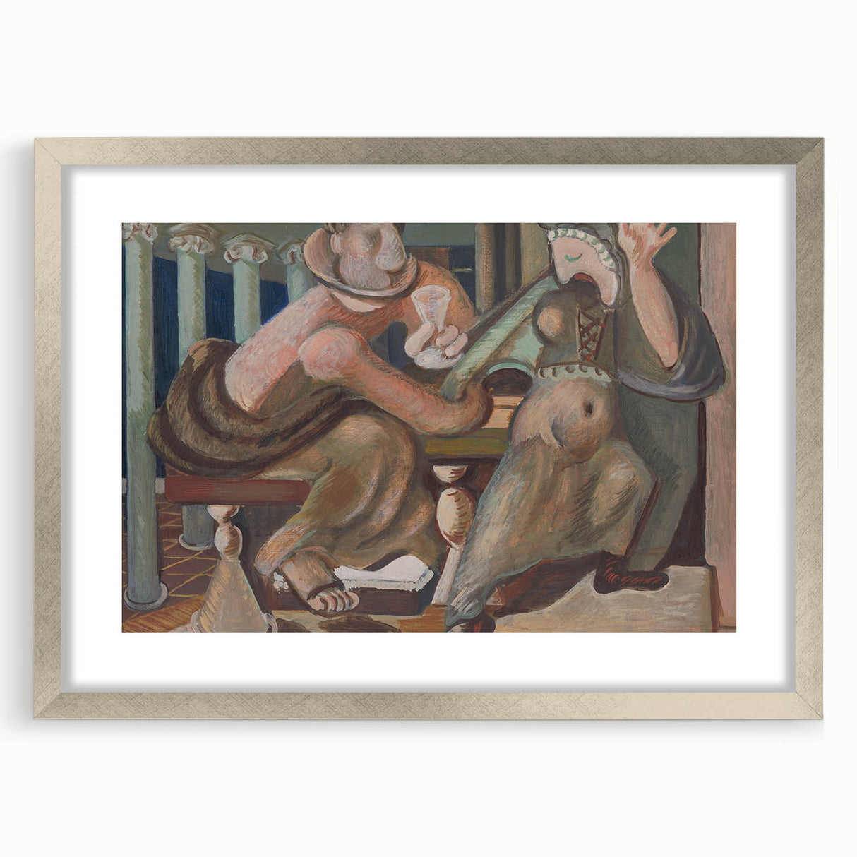 Expressionism Wall Art - Seduction in Dynamic Hues