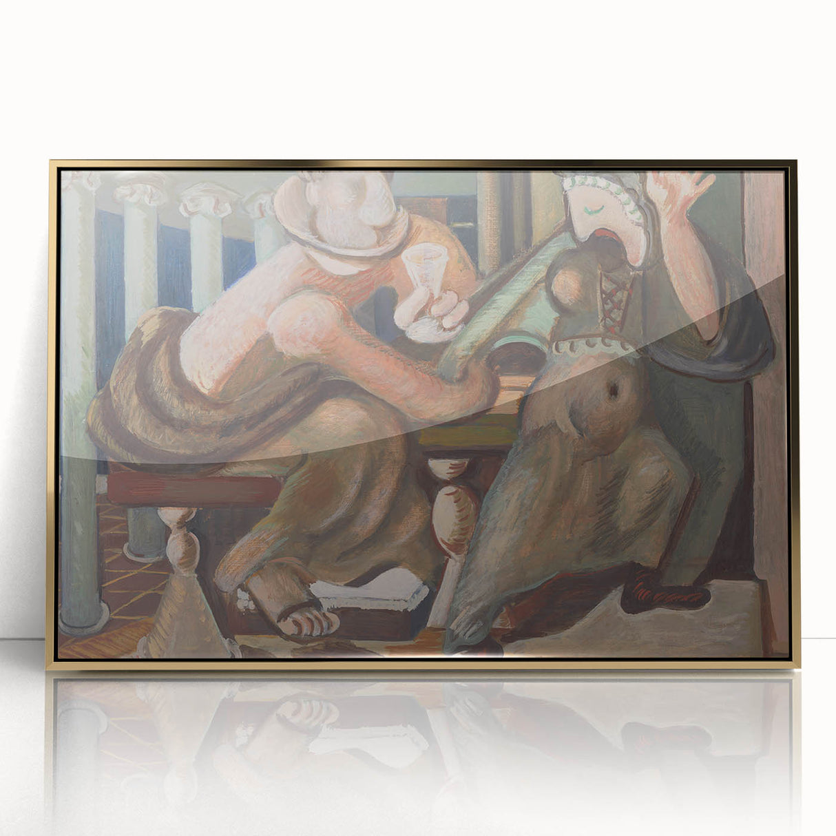 Expressionism Wall Art - Seduction in Dynamic Hues