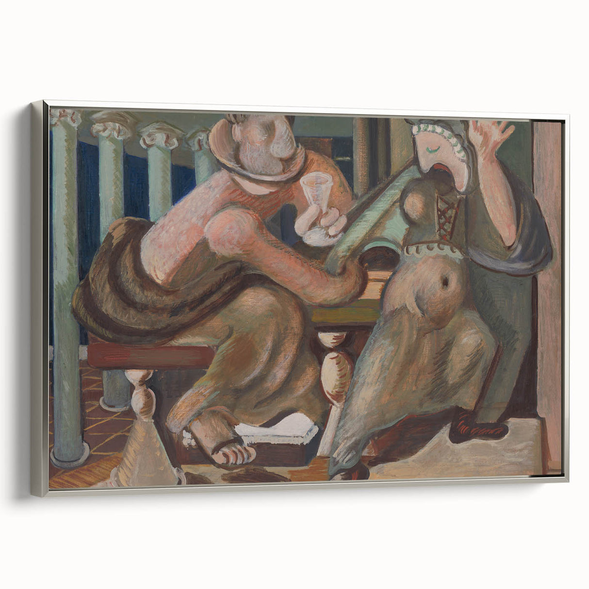 Expressionism Wall Art - Seduction in Dynamic Hues