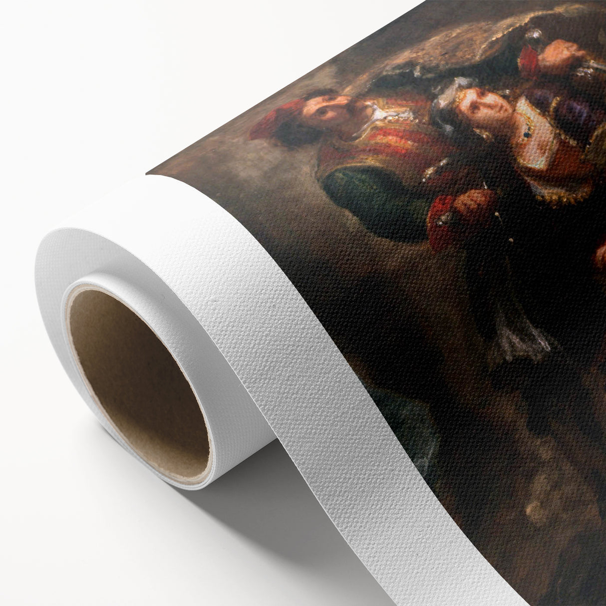 Historical Romanticism Canvas: Selim and Zuleika - Classic Romantic Art