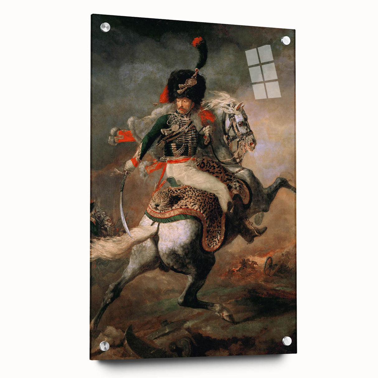 Romanticism Art: The Charging Chasseur - Famous Romantic Era Painting