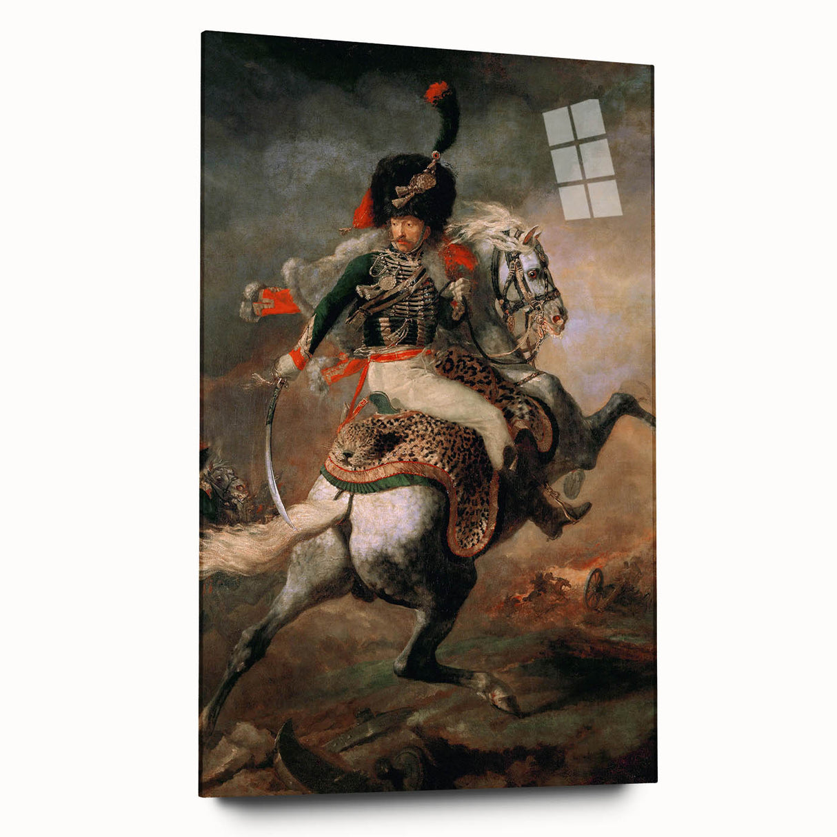 Romanticism Art: The Charging Chasseur - Famous Romantic Era Painting