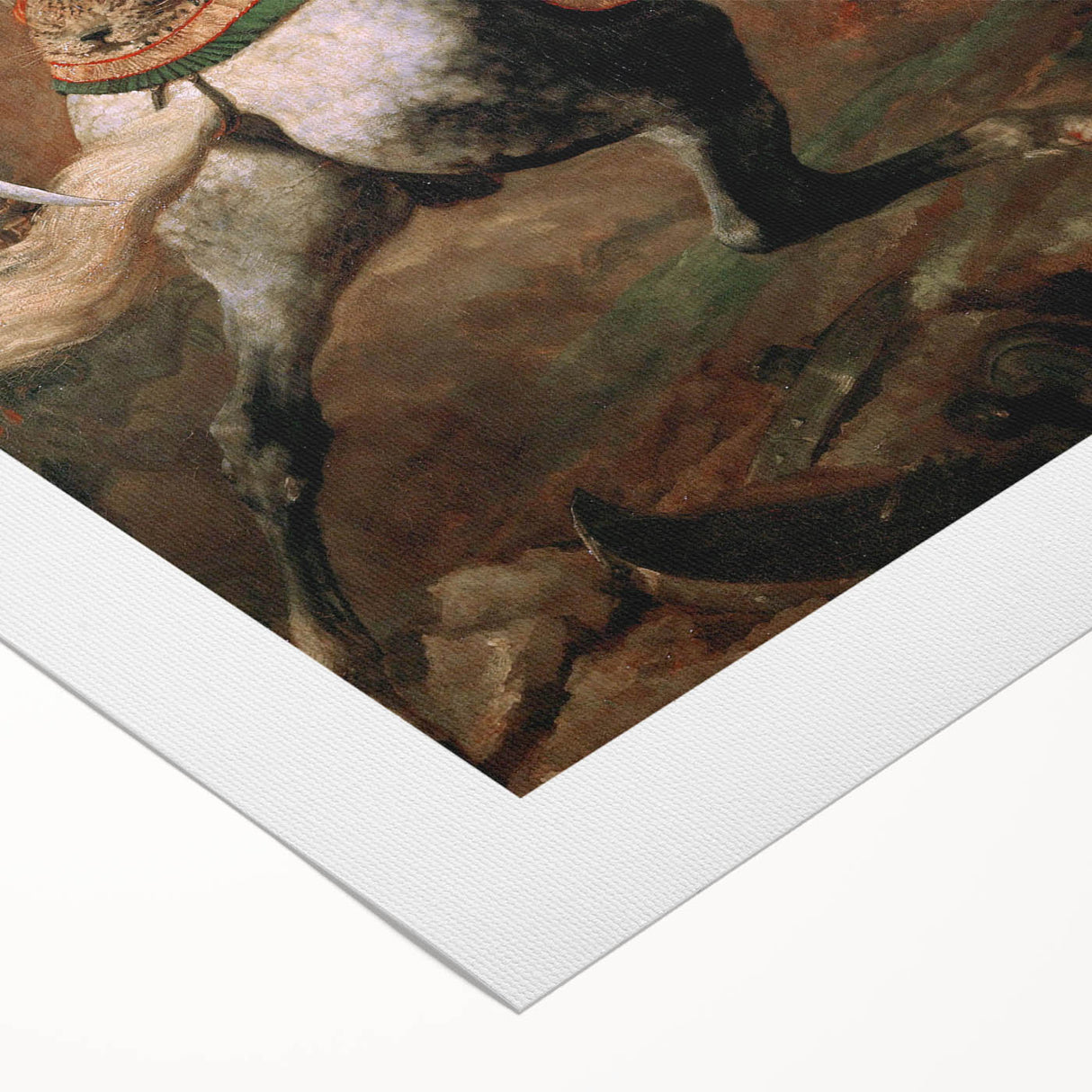 Romanticism Art: The Charging Chasseur - Famous Romantic Era Painting