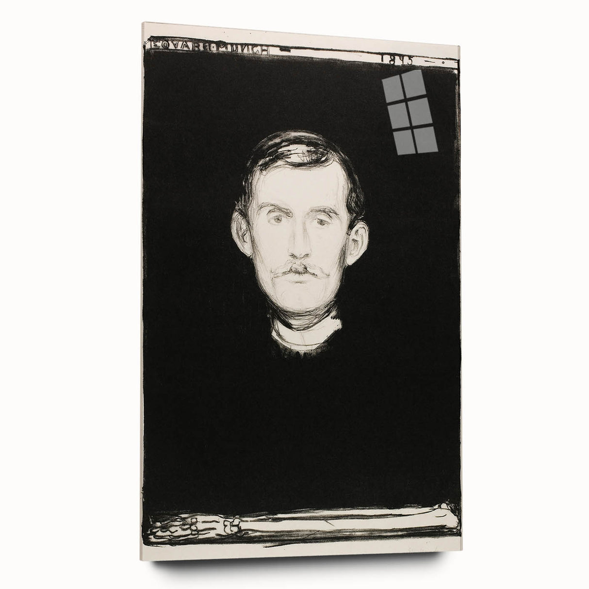 Expressionist Art - Self-Portrait by Edvard Munch