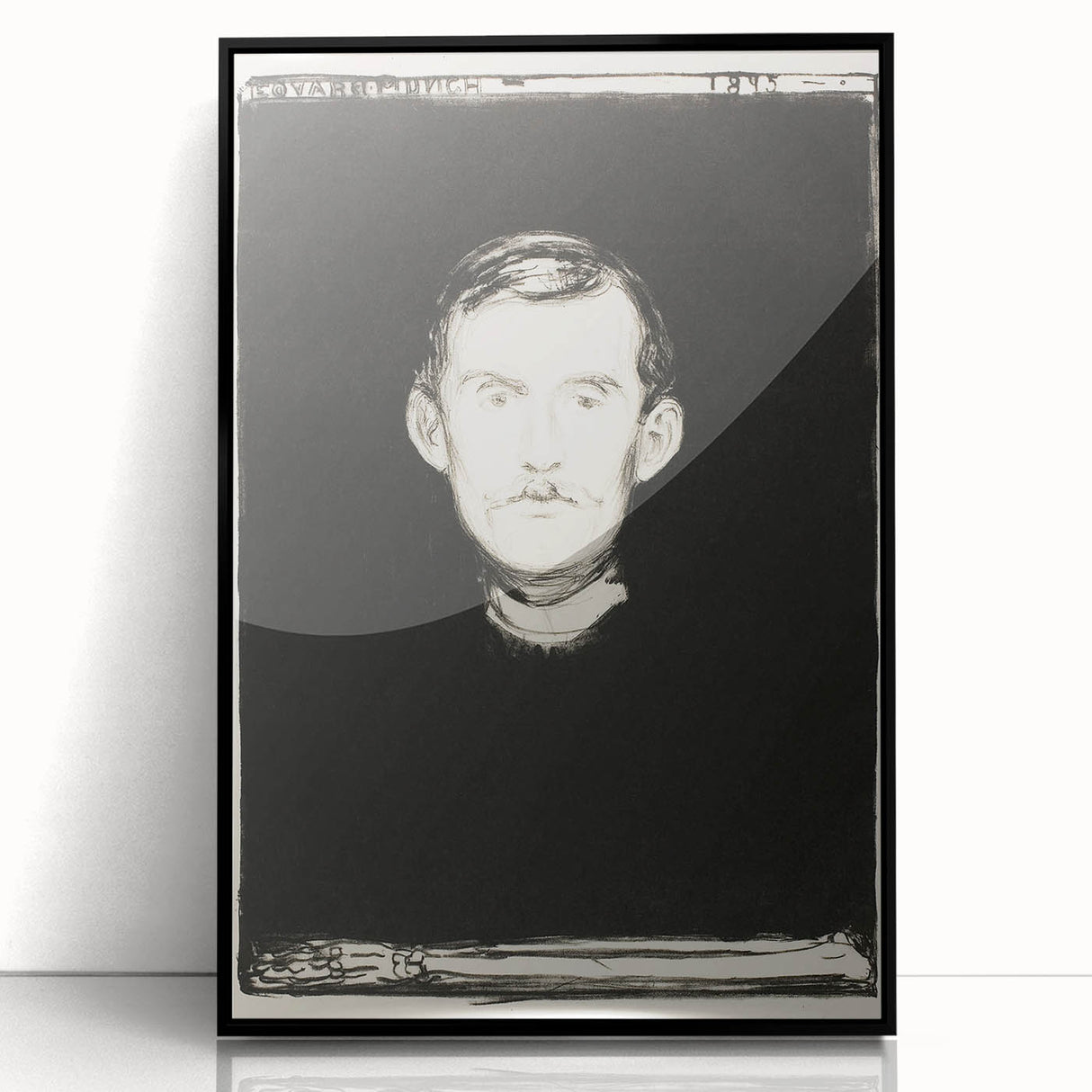 Expressionist Art - Self-Portrait by Edvard Munch