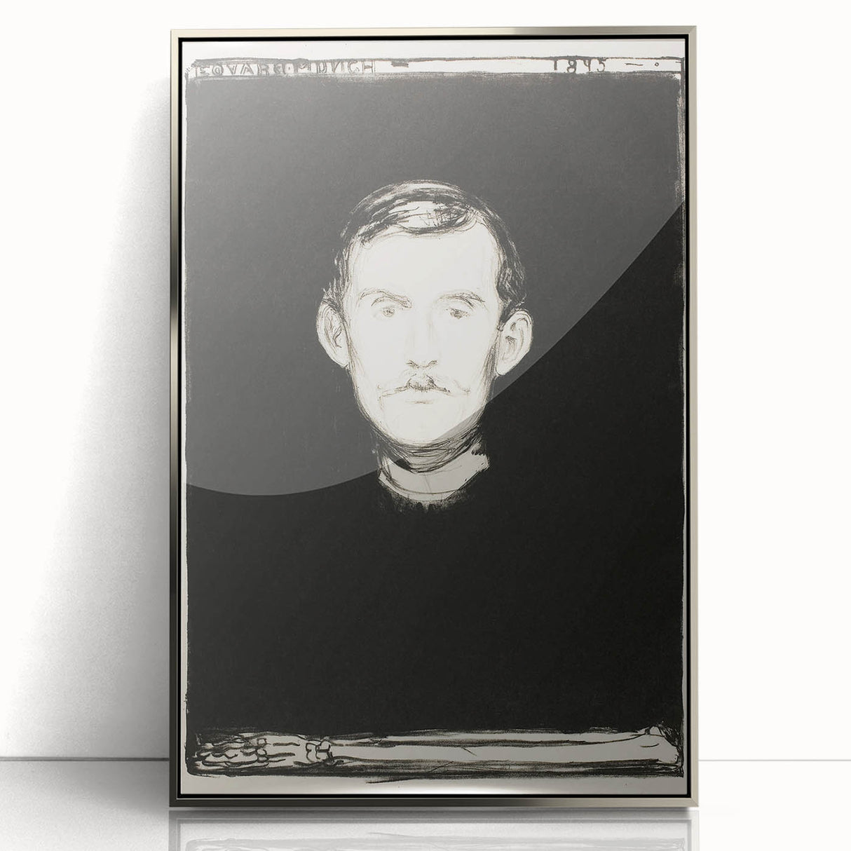 Expressionist Art - Self-Portrait by Edvard Munch