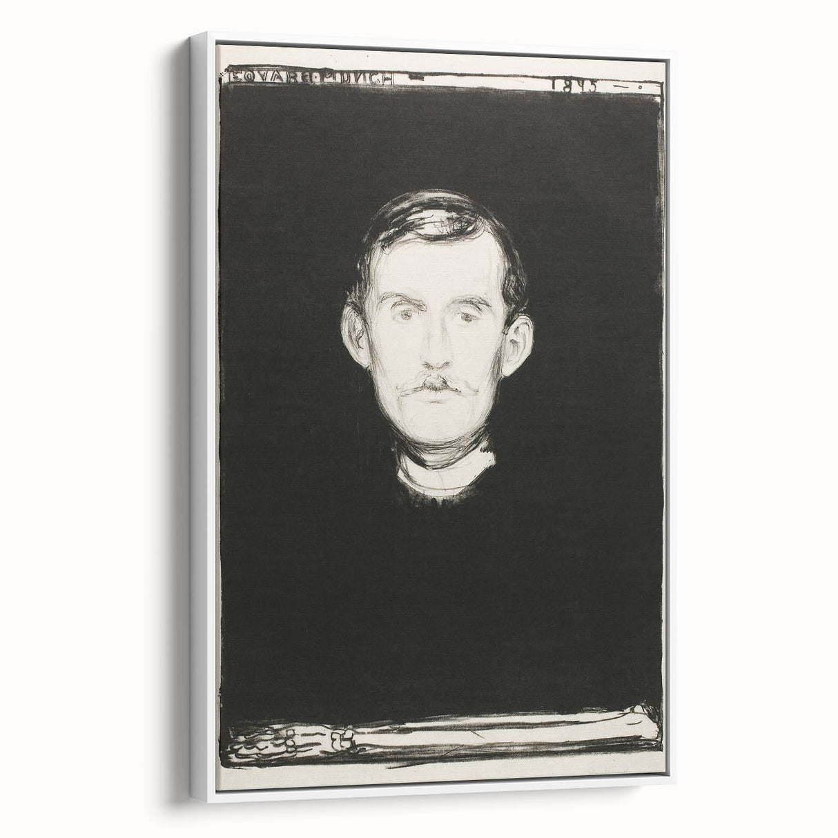 Expressionist Art - Self-Portrait by Edvard Munch