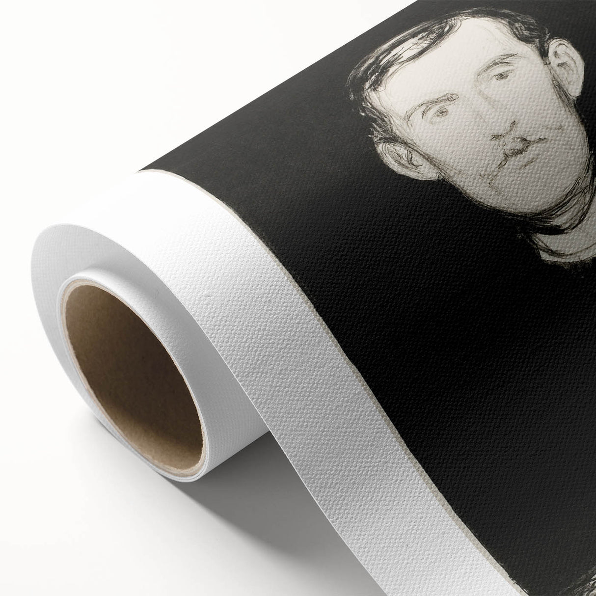 Expressionist Art - Self-Portrait by Edvard Munch