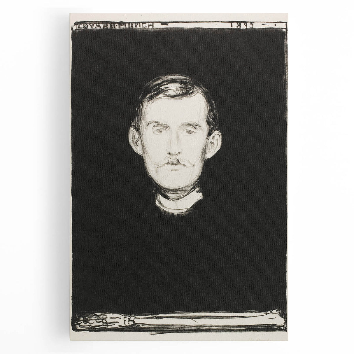 Expressionist Art - Self-Portrait by Edvard Munch