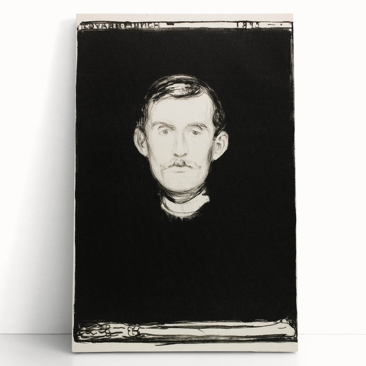 Expressionist Art - Self-Portrait by Edvard Munch