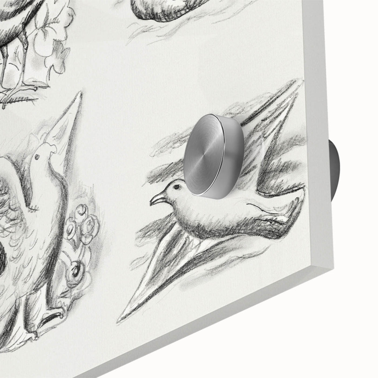 Expressionism Wall Art - Seven Pigeons by Leo Gestel