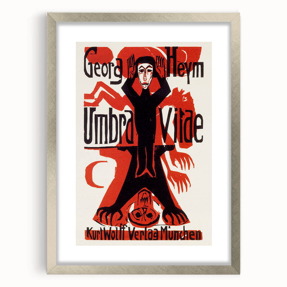 Expressionism Wall Art - Shadow of Life by Ernst Ludwig Kirchner