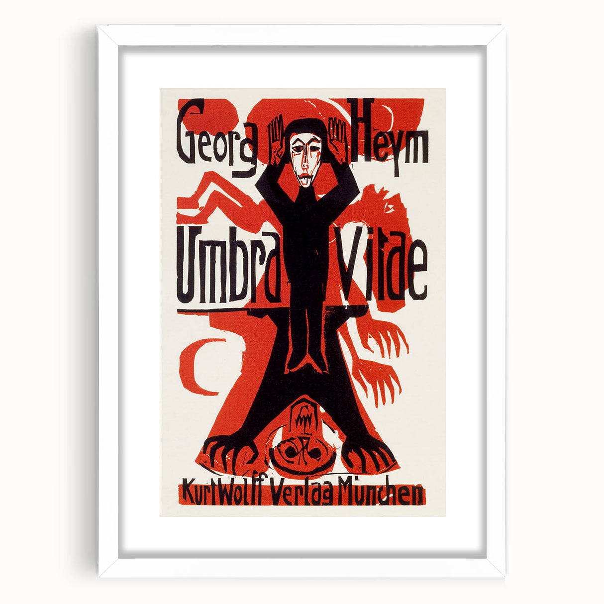 Expressionism Wall Art - Shadow of Life by Ernst Ludwig Kirchner