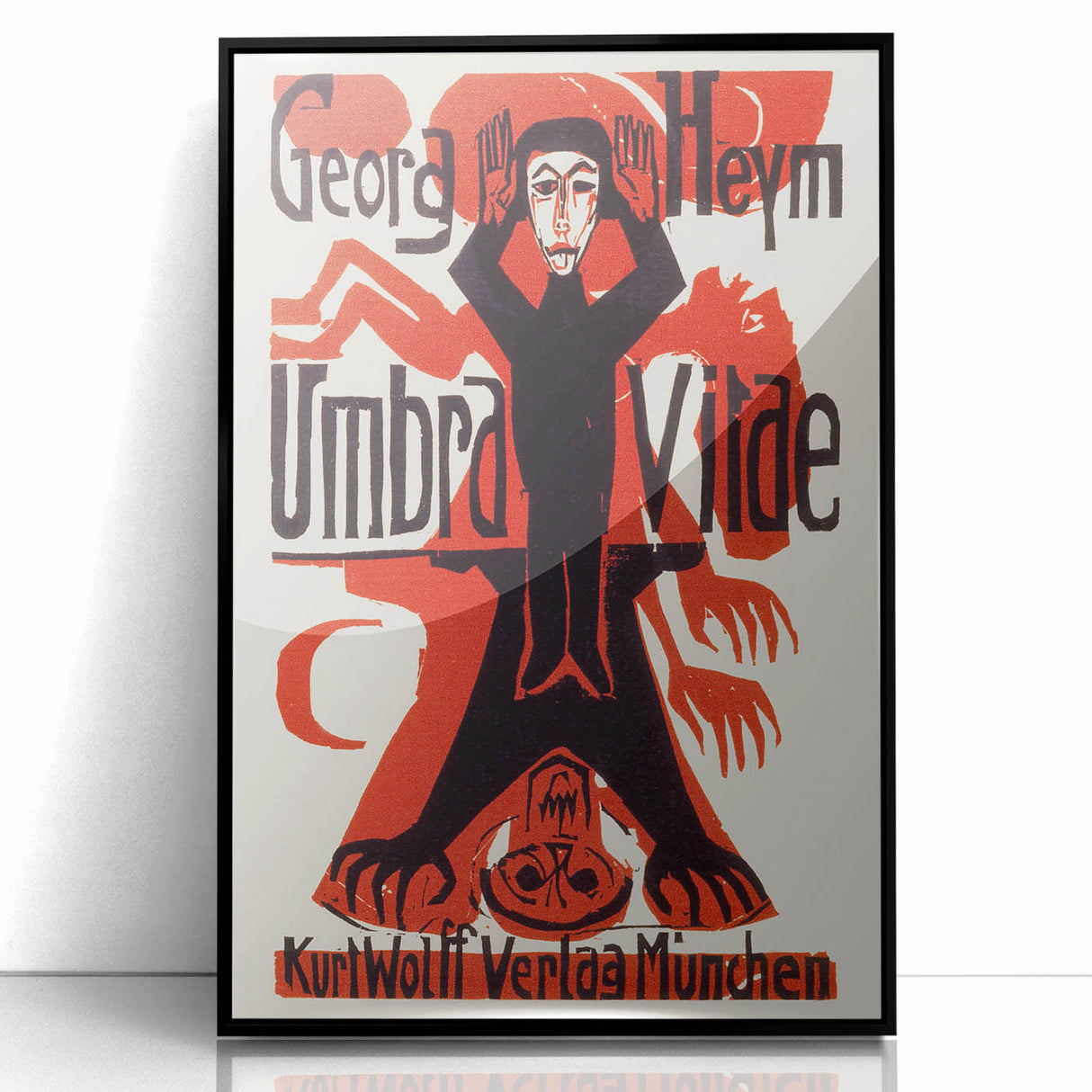 Expressionism Wall Art - Shadow of Life by Ernst Ludwig Kirchner