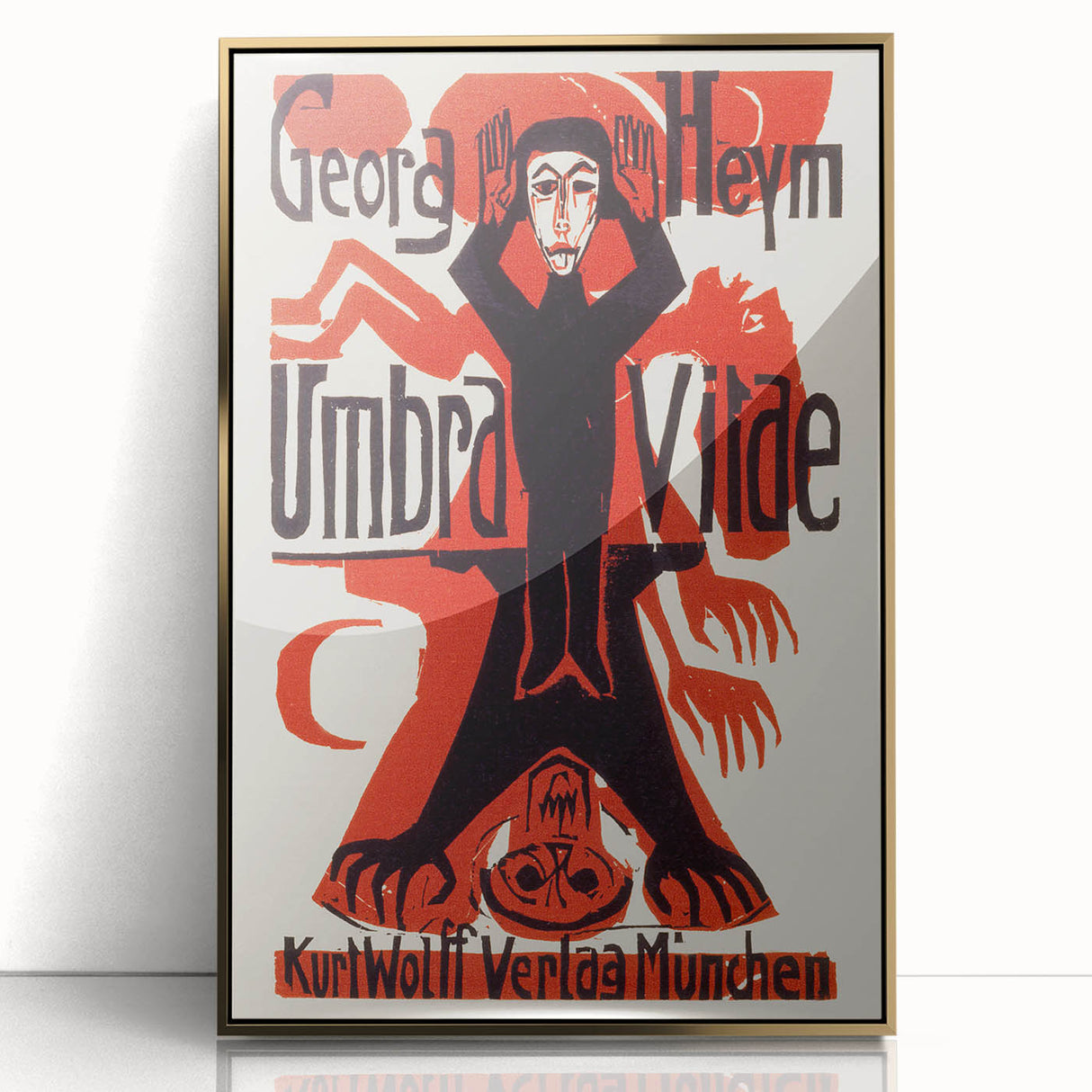 Expressionism Wall Art - Shadow of Life by Ernst Ludwig Kirchner