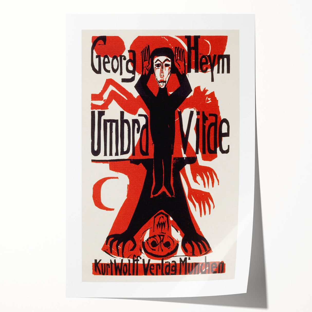 Expressionism Wall Art - Shadow of Life by Ernst Ludwig Kirchner