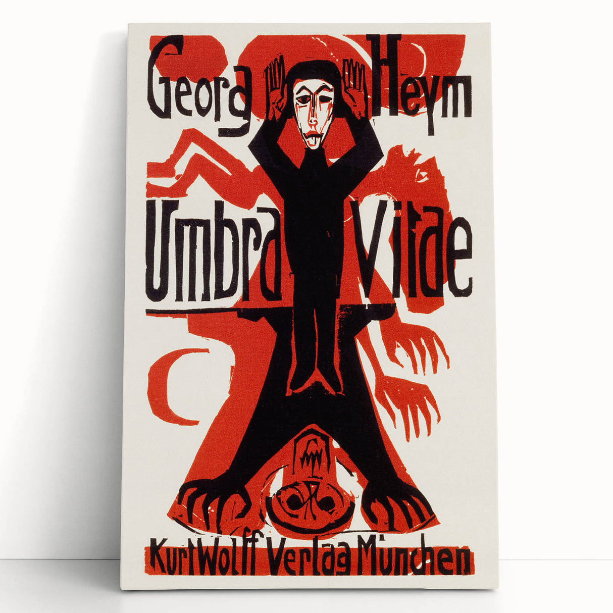 Expressionism Wall Art - Shadow of Life by Ernst Ludwig Kirchner