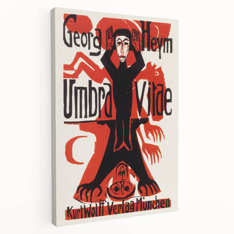 Expressionism Wall Art - Shadow of Life by Ernst Ludwig Kirchner