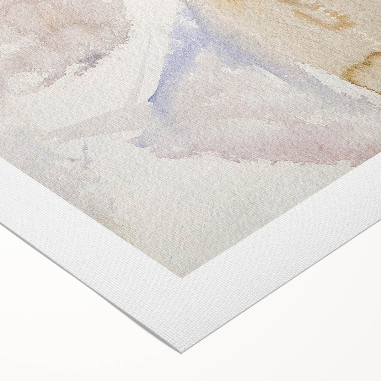 Romanticism Art: Woman with Collie - Famous Watercolor by John Sargent