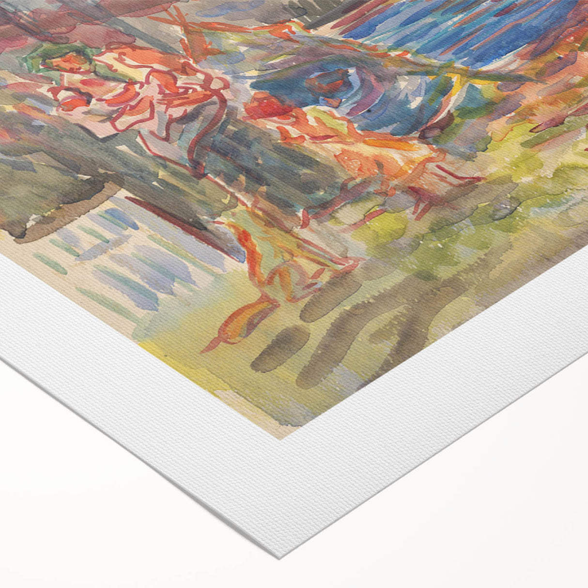 Expressionist Art - Slovak Family by Arnold Peter Weisz-Kubínčan