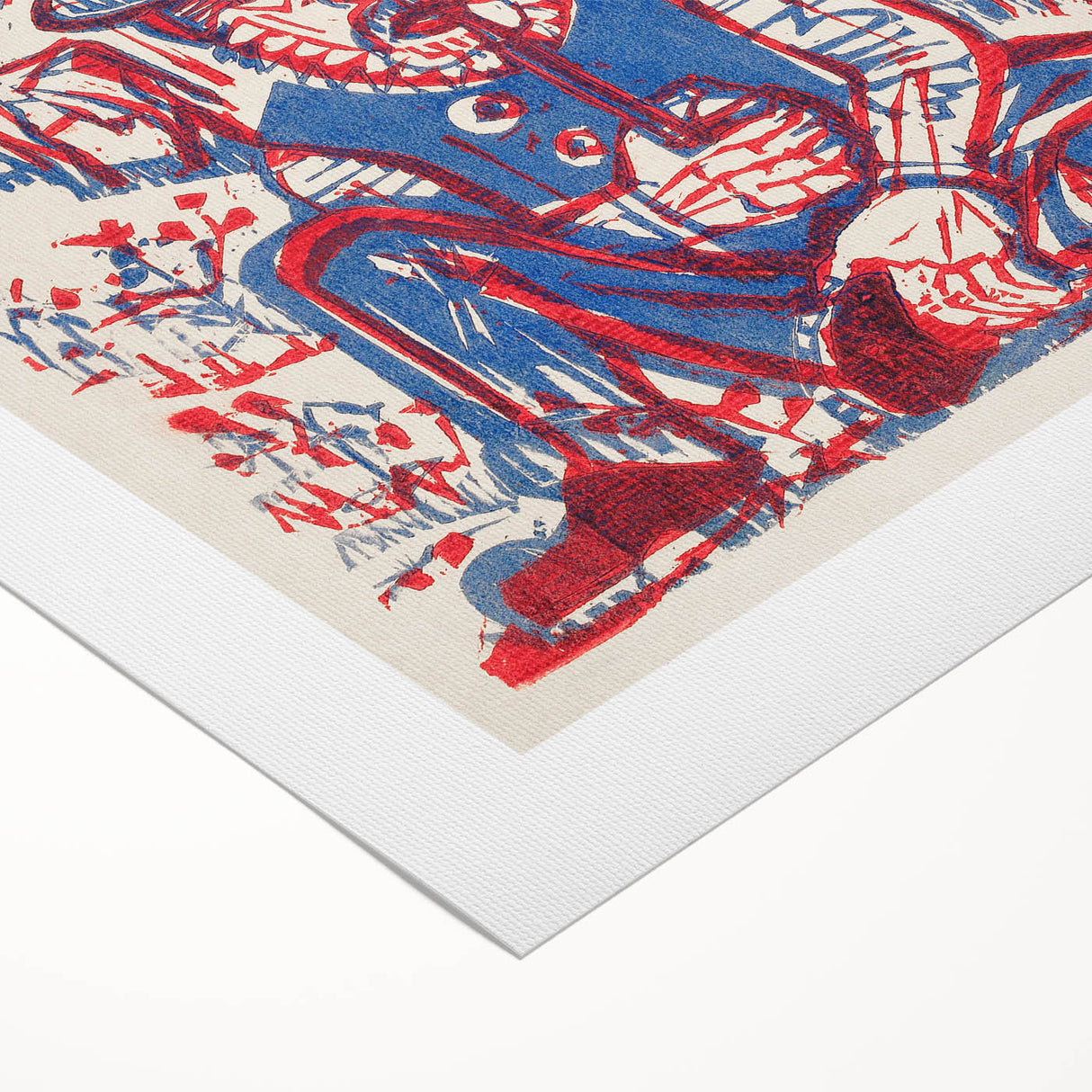 Expressionist Art - Smoking Peasant by Ernst Ludwig Kirchner