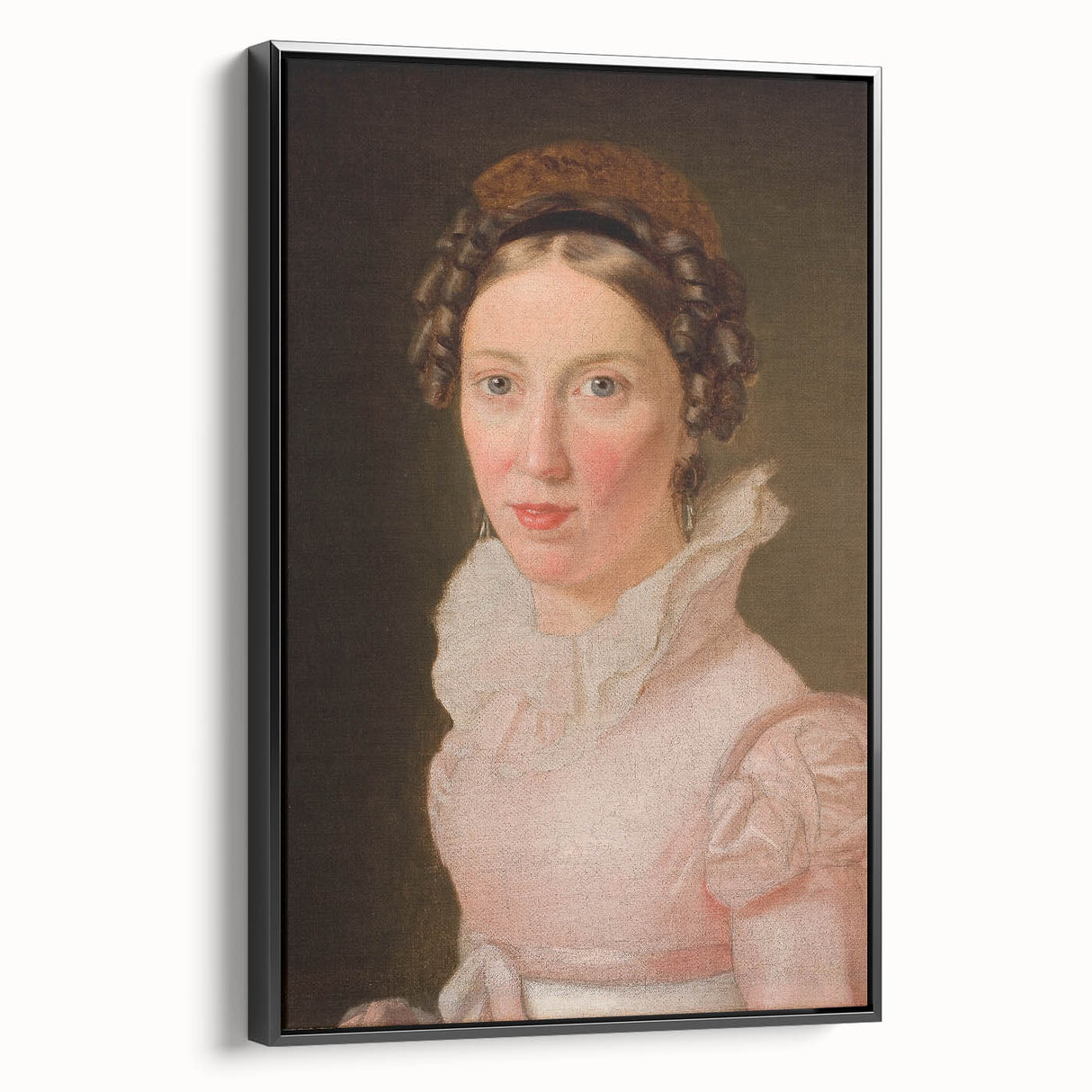 Romantic Art Prints: Suzanne Juel Portrait - Classic Romanticism Canvas