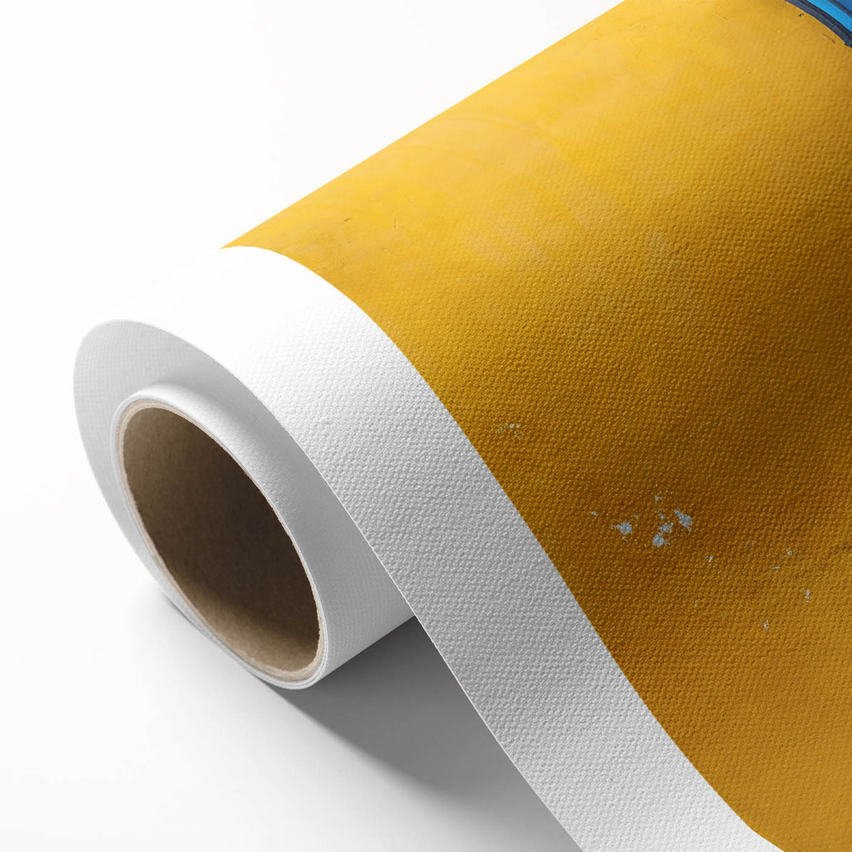 Art deco poster of Yucatan scenery in pastel shades on rolled canvas, ideal for nursery wall art.