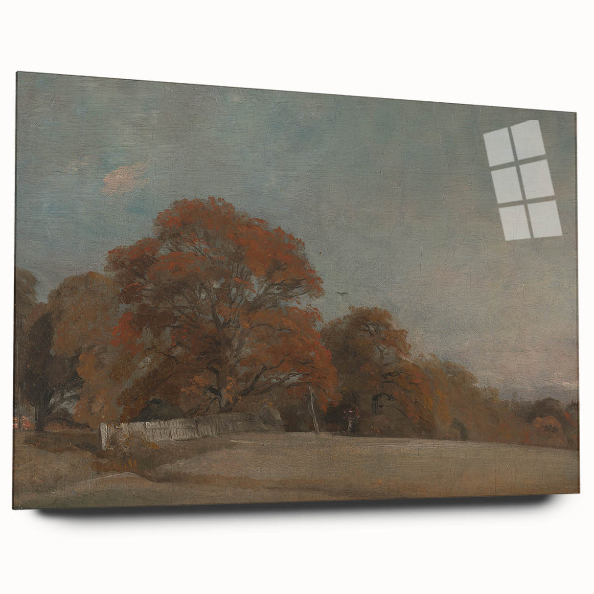 Romanticism Art: Autumn Landscape - Classic Painting by John Constable