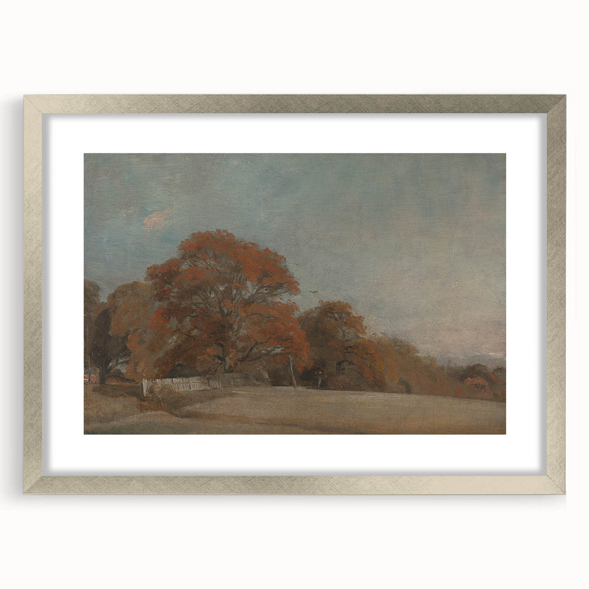 Romanticism Art: Autumn Landscape - Classic Painting by John Constable