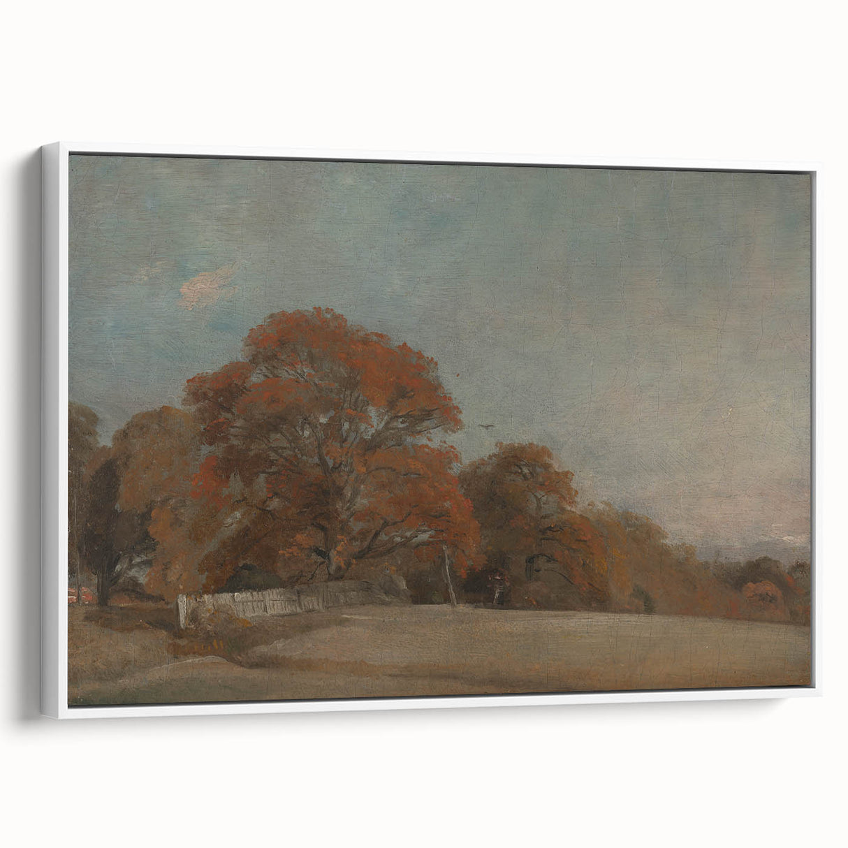 Romanticism Art: Autumn Landscape - Classic Painting by John Constable
