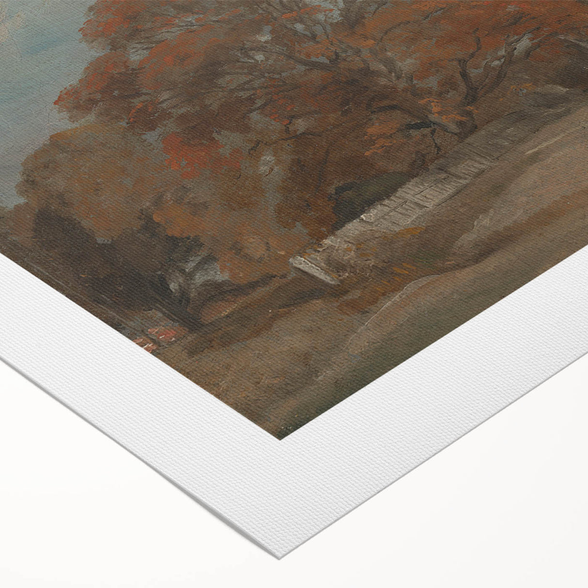 Romanticism Art: Autumn Landscape - Classic Painting by John Constable