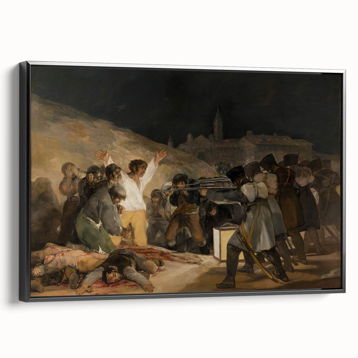 Romanticism Art: The Third of May by Goya - Historical Canvas Print