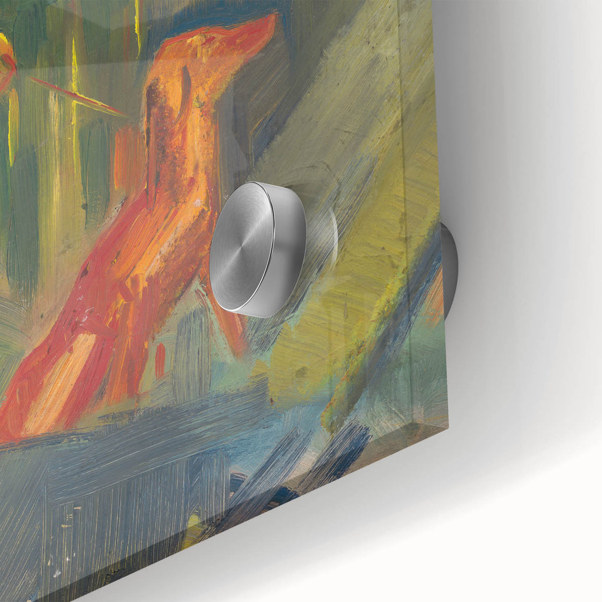 Expressionist Art - Standing Hunter with a Dog by Arnold Peter Weisz-Kubínčan