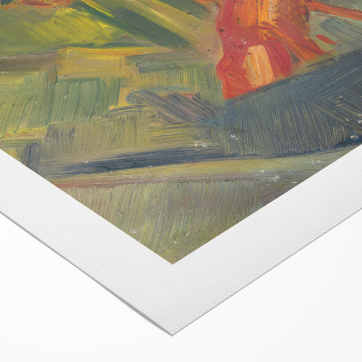 Expressionist Art - Standing Hunter with a Dog by Arnold Peter Weisz-Kubínčan