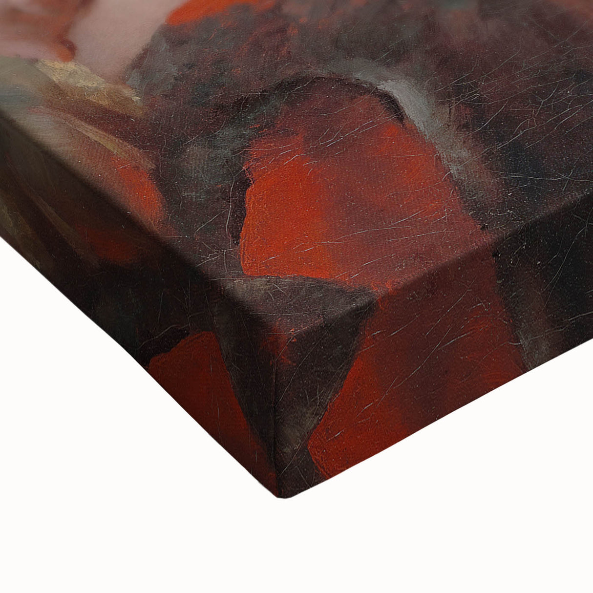 Romanticism Art - Portrait of Mary Freer on Historical Canvas