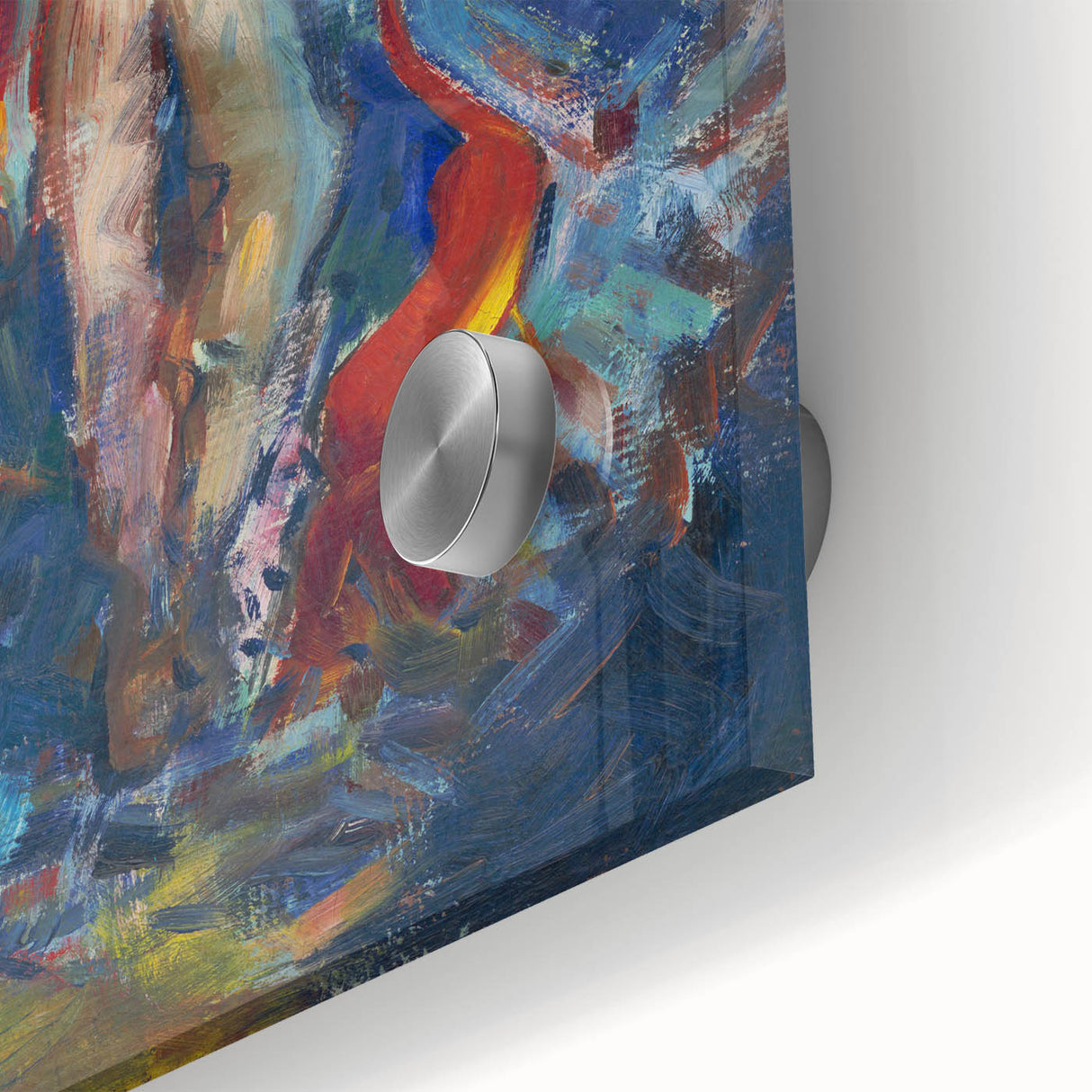 Expressionist Art - Standing Huntsman with Two Dogs by Arnold Peter Weisz-Kubínčan