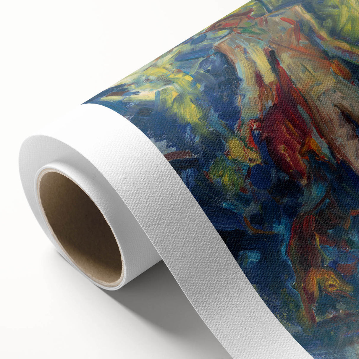 Expressionist Art - Standing Huntsman with Two Dogs by Arnold Peter Weisz-Kubínčan