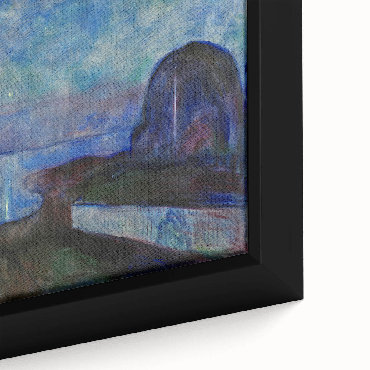 Expressionist Art - Starry Night by Edvard Munch (1893)