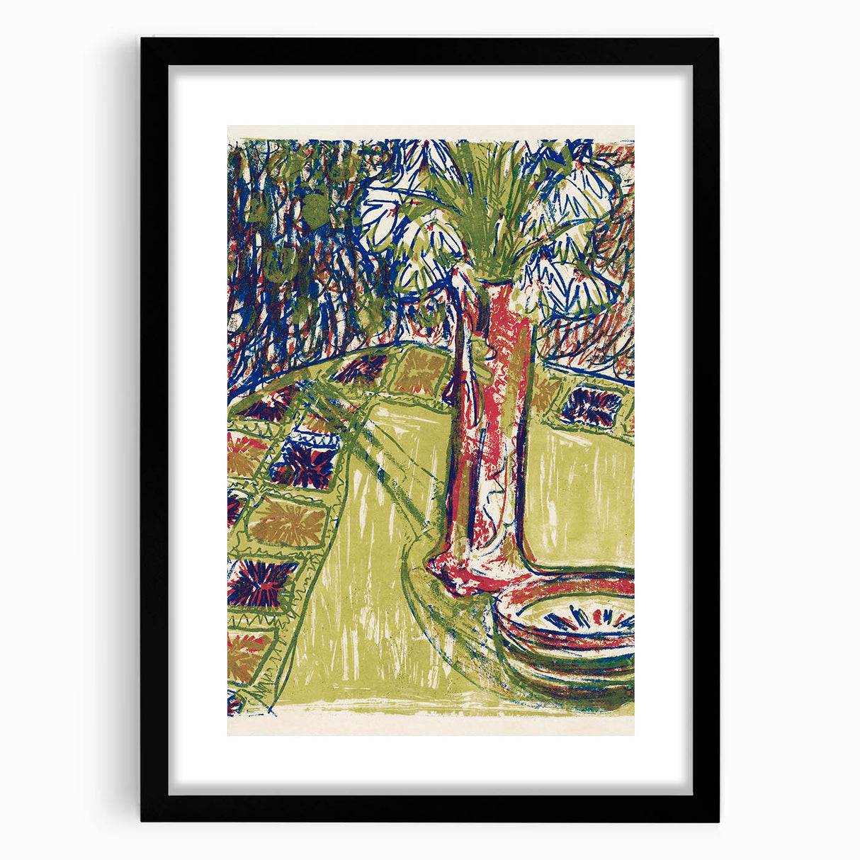 Expressionist Art - Still Life (1907) by Ernst Ludwig Kirchner