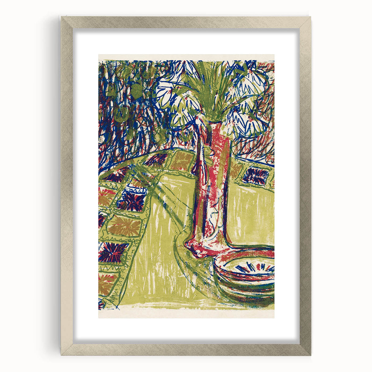 Expressionist Art - Still Life (1907) by Ernst Ludwig Kirchner