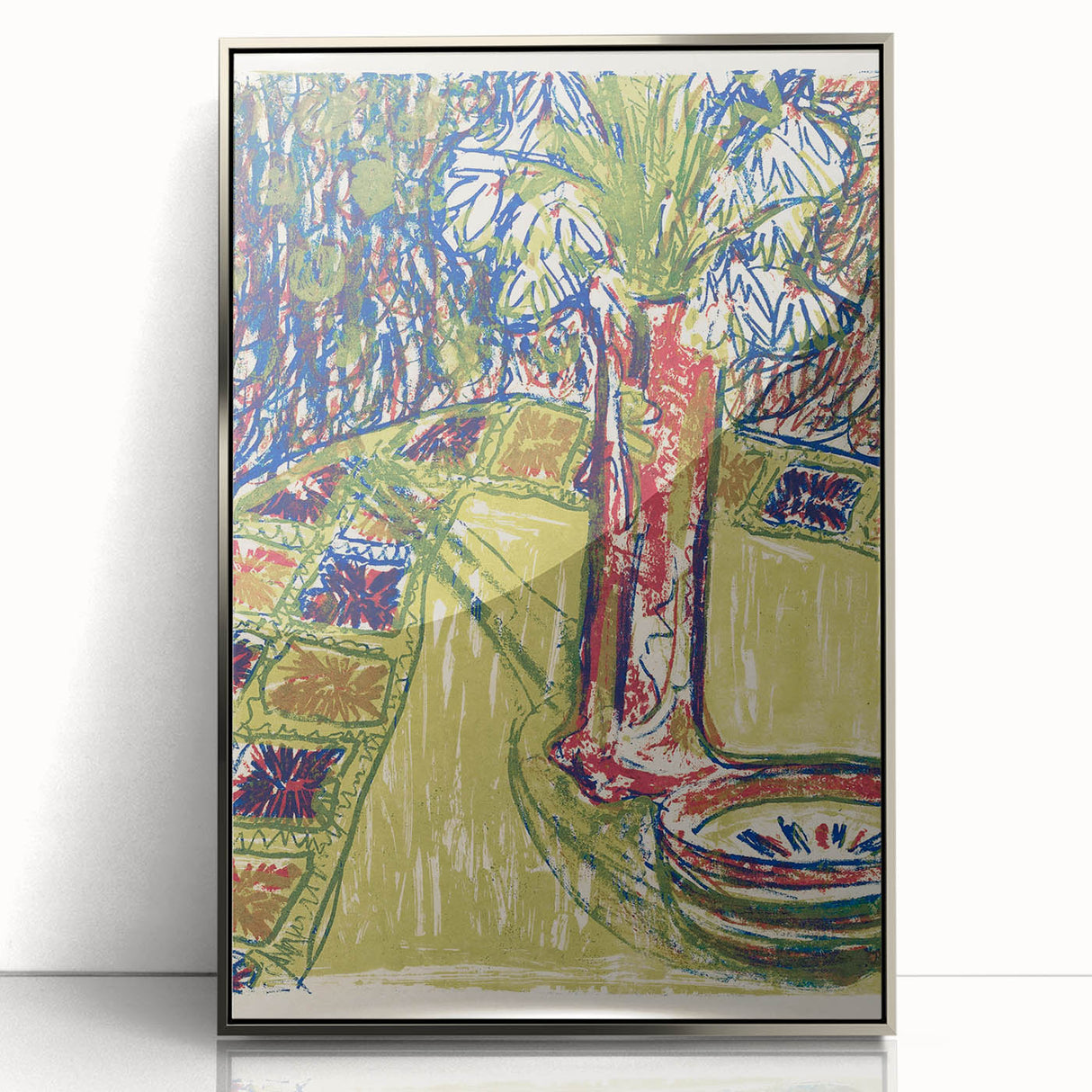 Expressionist Art - Still Life (1907) by Ernst Ludwig Kirchner