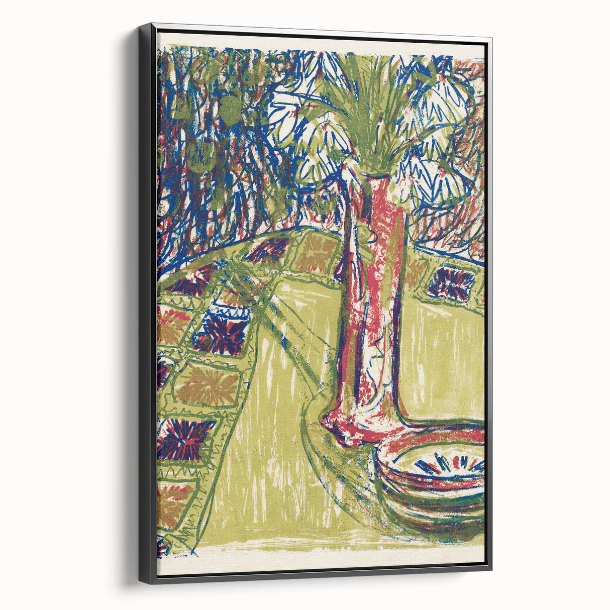 Expressionist Art - Still Life (1907) by Ernst Ludwig Kirchner