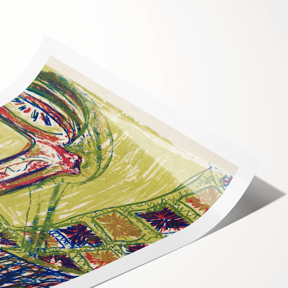 Expressionist Art - Still Life (1907) by Ernst Ludwig Kirchner