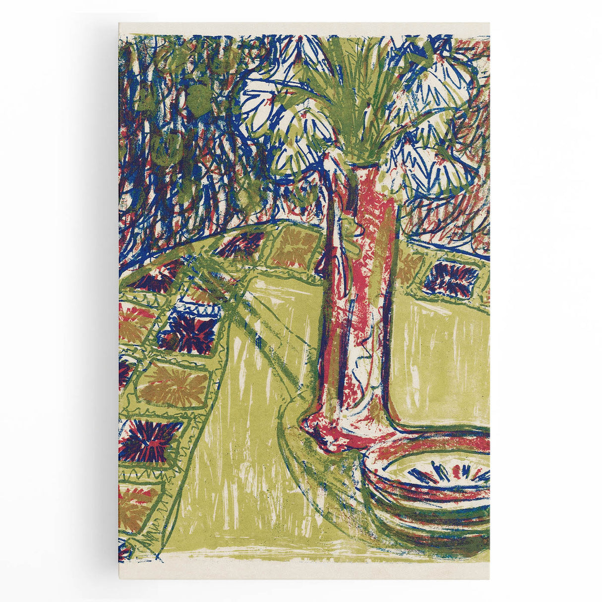 Expressionist Art - Still Life (1907) by Ernst Ludwig Kirchner