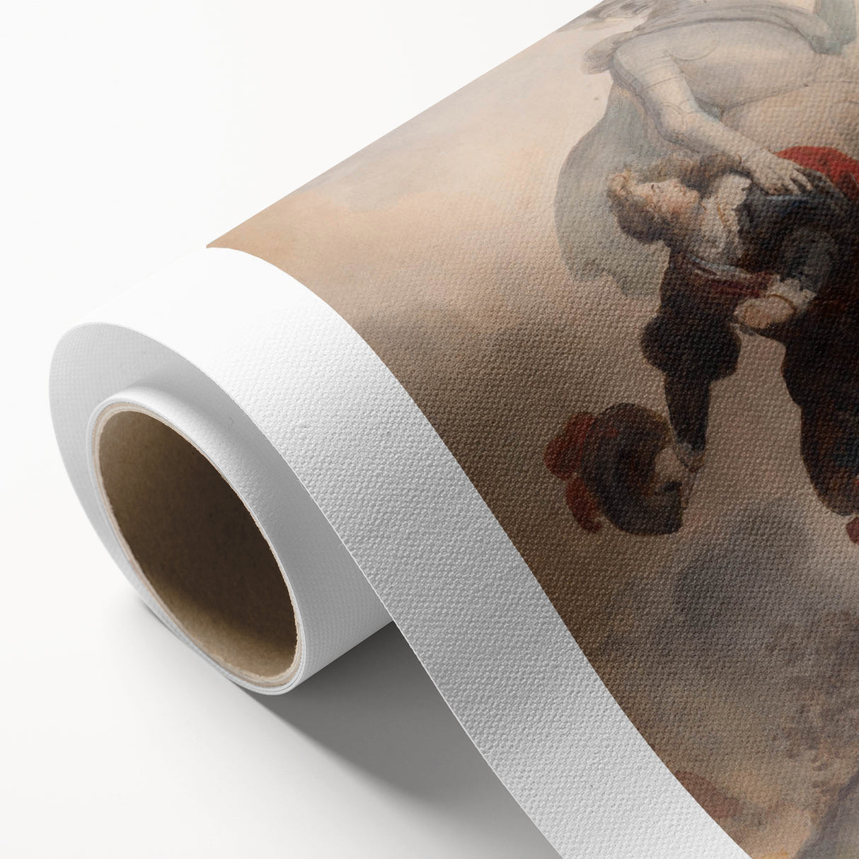 Romanticism Art - Don Juan and the Commander’s Statue by Fragonard