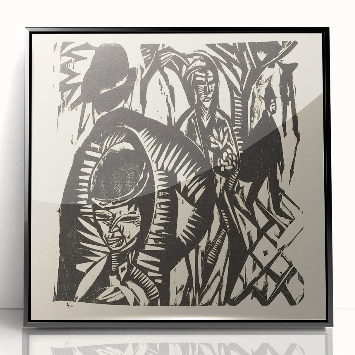 Expressionist Art: Still Life with Bowl and Fruit by Kirchner