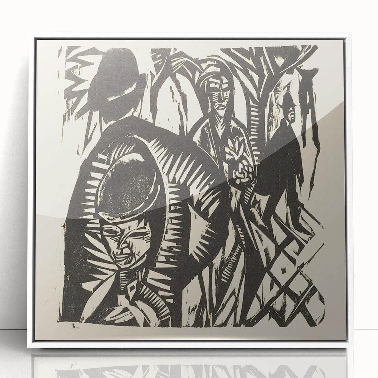 Expressionist Art: Still Life with Bowl and Fruit by Kirchner