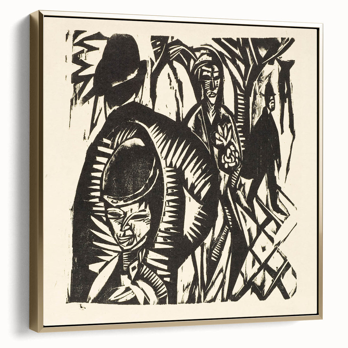 Expressionist Art: Still Life with Bowl and Fruit by Kirchner